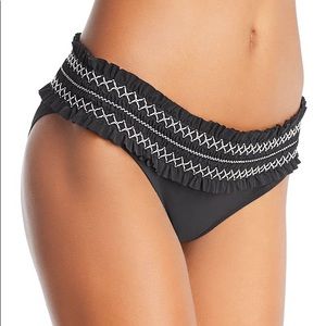 Tory Burch Costa Black Bikini Bottom